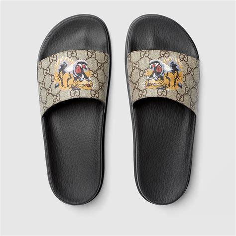 gucci sandals with tiger